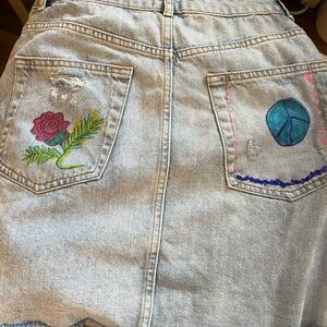 Women’s size large. Blue denim,brand C&V